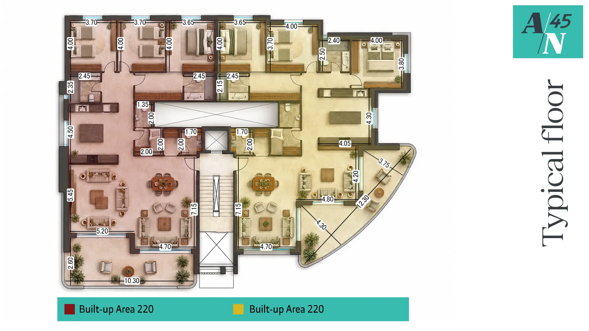 typical floor